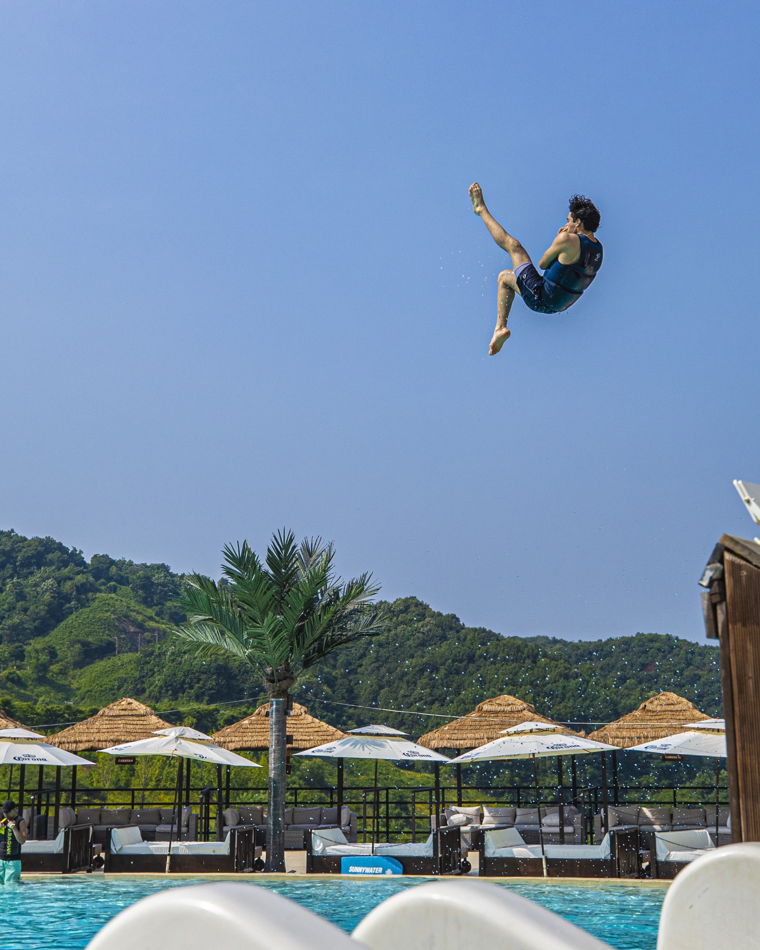 BALI 376 워터점프 슬라이드 액션